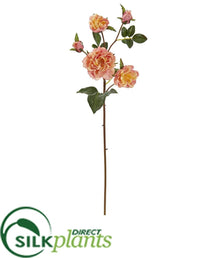 Silk Plants Direct Chelsea Artificial Flower - Cream - Pack of 6