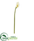Silk Plants Direct Calla Lily Artificial Flower - White - Pack of 6