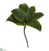 Silk Plants Direct Magnolia Leaf Artificial Flower - Green - Pack of 12