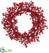 Silk Plants Direct Berry Wreath - Pack of 1