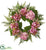 Silk Plants Direct Hydrangea Berry Wreath - Pack of 1