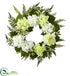 Silk Plants Direct Hydrangea Berry Wreath - Pack of 1