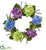 Silk Plants Direct Hydrangea Artificial Wreath - Pack of 1