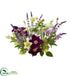 Silk Plants Direct Mixed Floral Candelabrum - Pack of 1