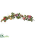 Silk Plants Direct Mixed Peony & Berry Garland - Pack of 1