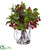 Silk Plants Direct Berry Boxwood - Pack of 1