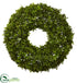 Silk Plants Direct Boxwood Wreath - Pack of 1