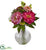 Silk Plants Direct Peony and Mum - Pack of 1