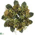 Silk Plants Direct Artichoke Wreath - Green - Pack of 1