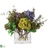Silk Plants Direct Mixed Hydrangea - Mixed - Pack of 1
