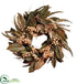 Silk Plants Direct Feather and Berry Wreath - Pack of 1