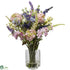 Silk Plants Direct Lavender & Hydrangea - Mixed - Pack of 1