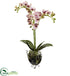Silk Plants Direct Raspberry Orchid Elegance Arrangement - Pack of 1