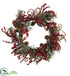 Silk Plants Direct Assorted Berry Wreath - Pack of 1