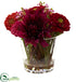 Silk Plants Direct Mixed Zinnia Arrangement - Pack of 1