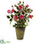 Silk Plants Direct French Rose Garden - Pack of 1