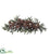 Silk Plants Direct Iced Pine Cone Swag - Pack of 1