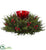 Silk Plants Direct Cedar Berry Candelabrum - Pack of 1