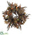 Silk Plants Direct Autumn Pumpkin Wreath - Pack of 1