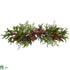 Silk Plants Direct Pine & Pine Cone Swag - Pack of 1