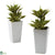 Silk Plants Direct Double Mini Agave - Pack of 1