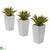 Silk Plants Direct Mini Agave - Pack of 1