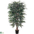 Silk Plants Direct Weeping Ficus - Green - Pack of 1