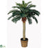 Silk Plants Direct Sago Silk Palm Tree - Green - Pack of 1