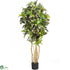 Silk Plants Direct Croton - Green - Pack of 1