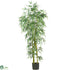 Silk Plants Direct Fancy Style Slim Bamboo - Green - Pack of 1