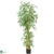 Silk Plants Direct Fancy Style Slim Bamboo - Green - Pack of 1