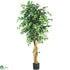 Silk Plants Direct Palace Style Ficus - Green - Pack of 1