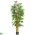 Silk Plants Direct Belly Bamboo - Green - Pack of 1