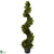 Silk Plants Direct Rosemary Spiral Tree - Pack of 1