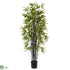 Silk Plants Direct Black Bamboo Tree - Pack of 1