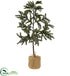 Silk Plants Direct Iced Pine Tree - Pack of 1