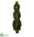 Silk Plants Direct Pond Cypress Spiral Topiary - Pack of 1