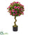 Silk Plants Direct Azalea Artificial Topiary Tree - Pack of 1