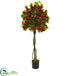 Silk Plants Direct Bougainvillea Artificial Topiary Tree - Pack of 1