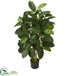 Silk Plants Direct Oak Ficus Artificial Tree - Pack of 1