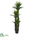 Silk Plants Direct Decorative Yucca Artificial Tree - Pack of 1