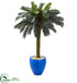 Silk Plants Direct Sago Palm Artificial Tree - Pack of 1