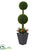 Silk Plants Direct Double Boxwood Ball Topiary Artificial Tree - Pack of 1