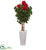 Silk Plants Direct Hibiscus Artificial Tree - Pack of 1