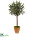 Silk Plants Direct Olive Tree - Pack of 1