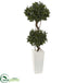 Silk Plants Direct Sweet Bay Artificial Double Topiary - Pack of 1