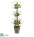 Silk Plants Direct Lavender Topiary - Pack of 1