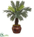 Silk Plants Direct Cycas Tree - Pack of 1