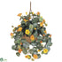 Silk Plants Direct Nasturtium Silk Hanging Basket - Pack of 1