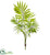 Silk Plants Direct Mini Areca Palm Artificial Bush - Pack of 1